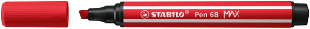 Viltstift Stabilo Pen 68/48 Max Karmijnrood