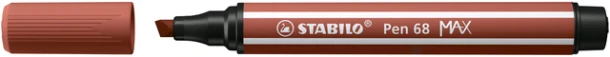 Viltstift Stabilo Pen 68/75 Max Sienna