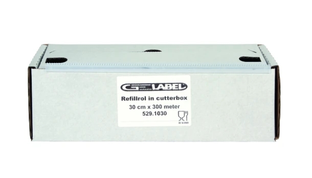 Vershoudfolie In Cutterbox Iezzy 30cmx300m 1 Rol