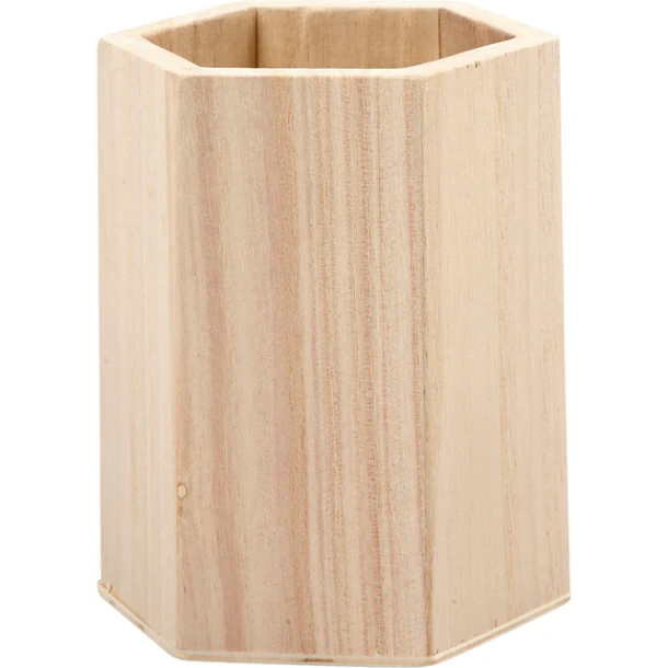 Pennenbak Creativ Company Zeshoek 10.5x8cm Triplex
