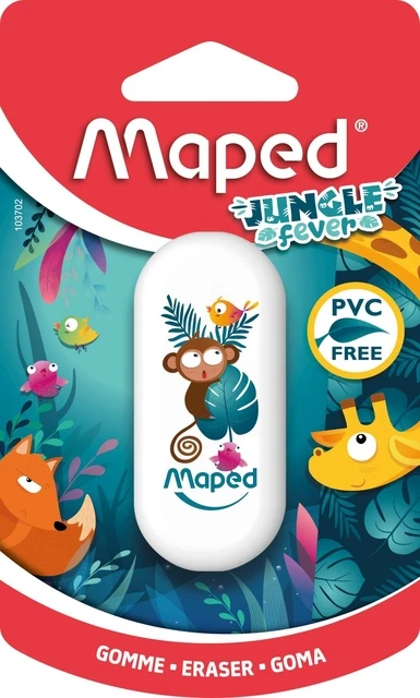 Gum Maped Jungle Fever 1 Stuk Assorti