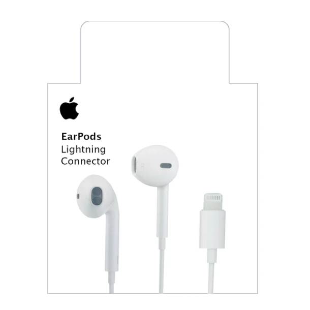 Apple Earpods Lightning Connector Wit