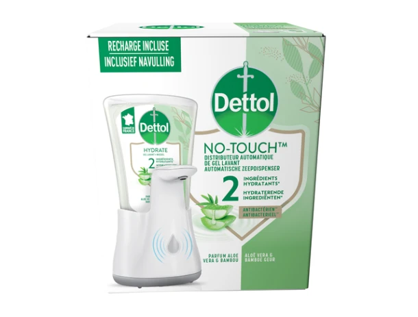 Handzeepdispenser Dettol Hydrating No Touch Kit