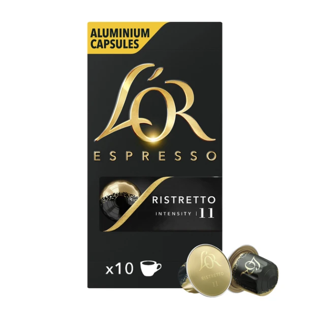 Koffiecups L'Or Espresso Ristretto 10 Stuks