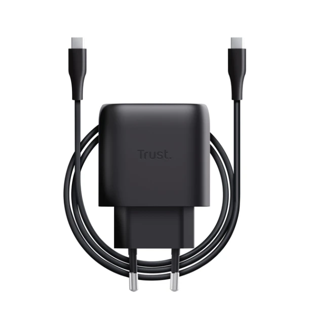 Oplader Trust Maxo 45w Usb-C Zwart