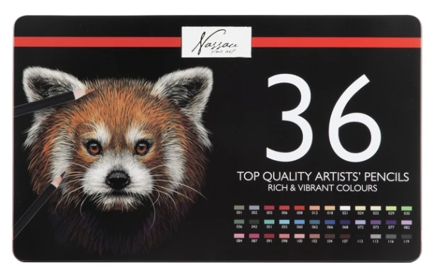 Kleurpotloden Nassau Fine Art Assorti Blik A 36st