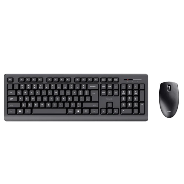 Toetsenbord Trust Primo draadloos + muis QWERTY