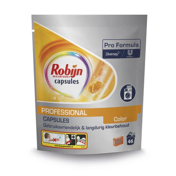 Wasmiddel Robijn Pro Formula Capsules Color 46st