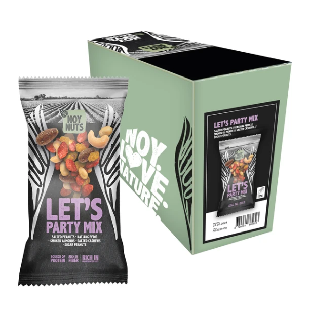 Noten Noynuts Lets Party Mix Zak 45 Gram