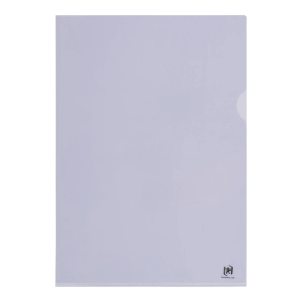 Insteekmap L-model Oxford A4 PVC 140µ glashelder 100 stuks
