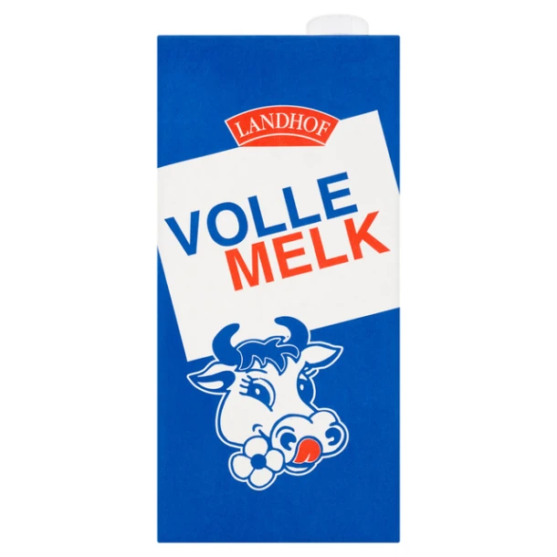 Melk Landhof vol houdbaar tray 12x1 liter