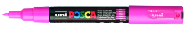 Marker Posca ronde punt extra fijn Roze PC1MC RE