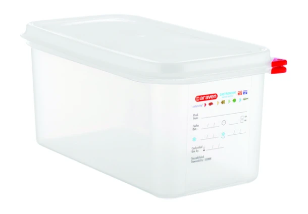 Voedseldoos Araven Gn 1/3 Met Deksel 6 Liter