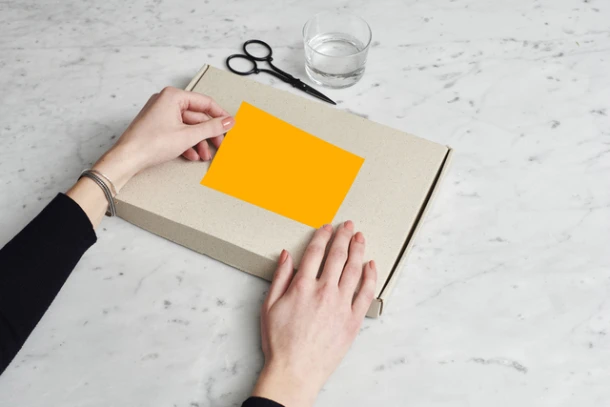 Etiket Rillprint 210x148mm Fluoror 200 Etiketten