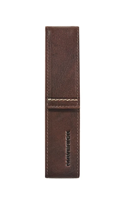 Pennenetui Maverick Rough Gear Brown 1-Delig