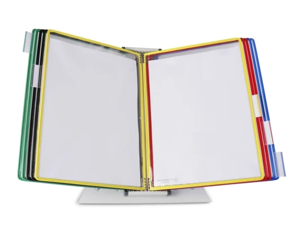 Zichtpanelensysteem Bureau Tarifold A4 Ass 10st