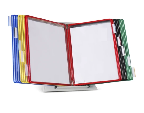 Zichtpanelensysteem Bureau Tarifold A4 Ass 20st