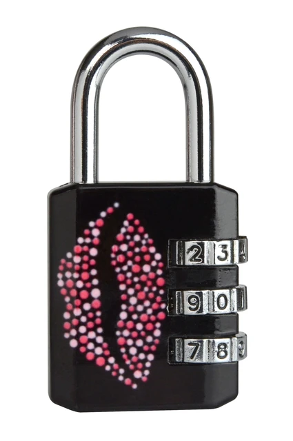 Hangslot Masterlock 3 Cijfer 30mm Kus Patroon