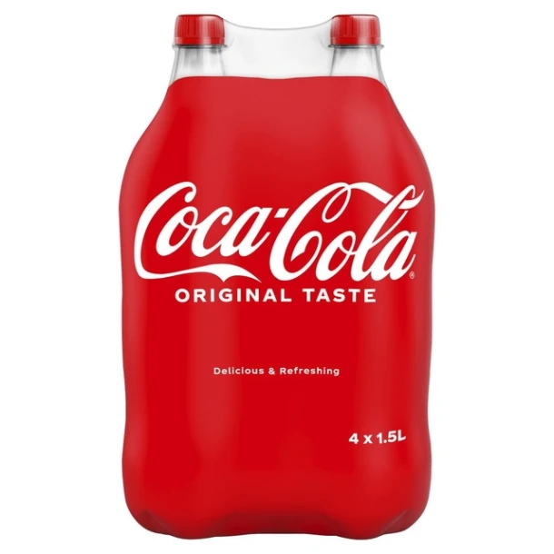 Frisdrank Coca Cola Regular Petfles 1.5 Liter