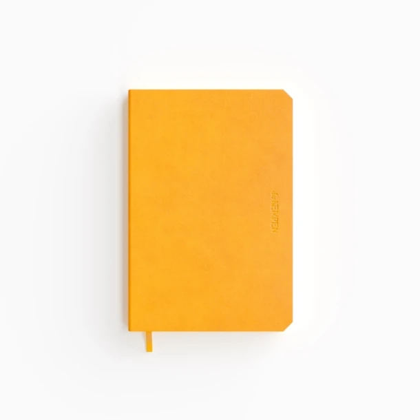Notitieboek de KEMPEN Independent 110x160mm blanco 160 pag 90gr geel