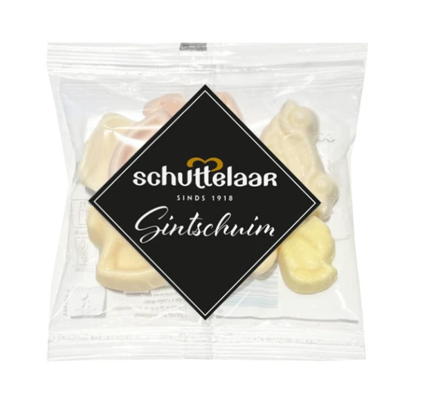 Schuimpjes Schuttelaar Sint Nicolaas 50 Gram