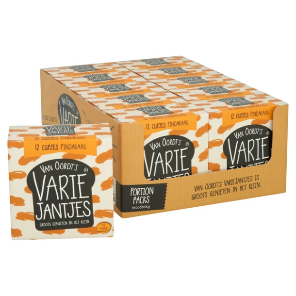 Pindakaas Variejantjes 12x15 Gram Cupjes