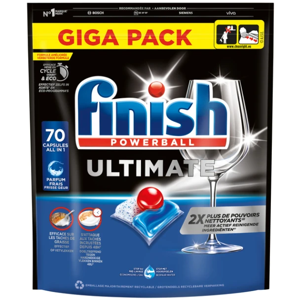 Vaatwastabletten Finish Ultimate Regular 70