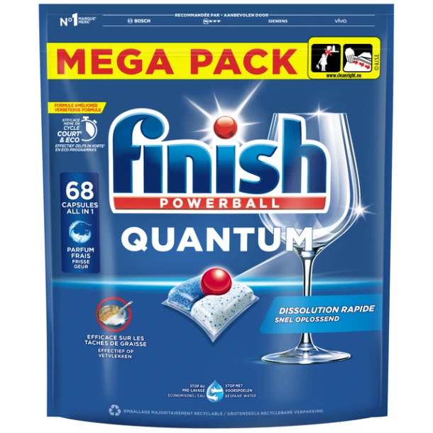 Vaatwastabletten Finish Quantum Regular 68