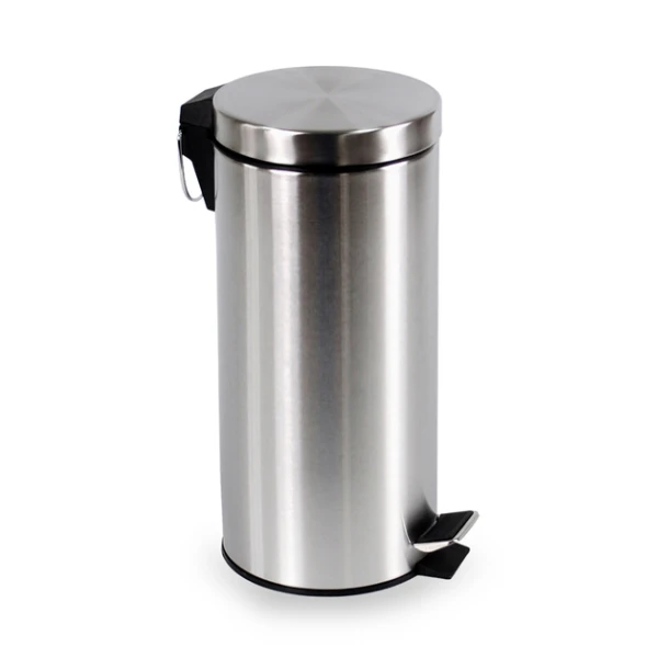 Pedaalemmer BRASQ 30 liter rvs