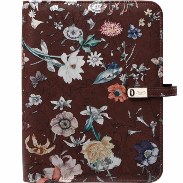 Organizer Kalpa A5 +Ag25-26 Bloemenzee Bruin