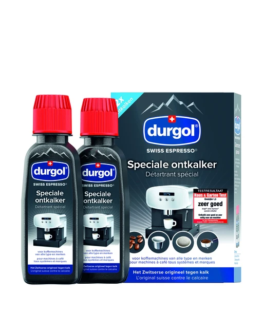 Ontkalker Durgol Espresso 2x125 Ml
