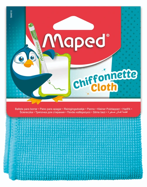 Wisdoek Maped Microvezel 20x20cm Blauw