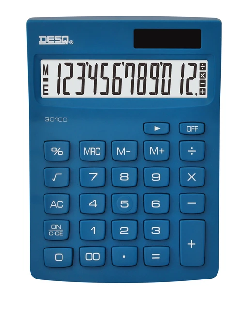 Rekenmachine Desq Compact navy