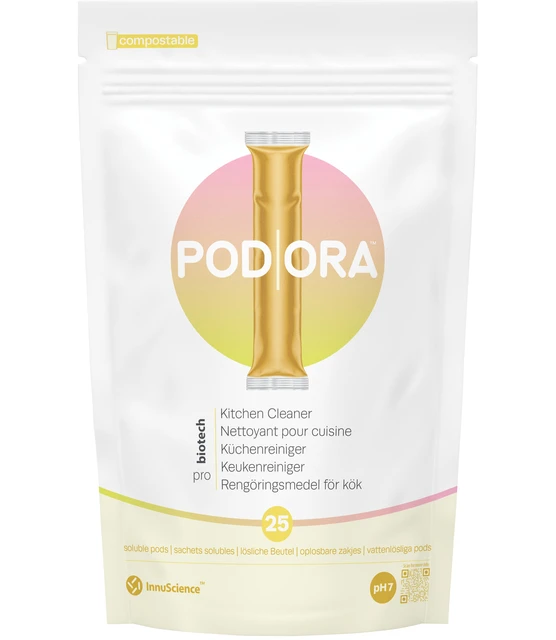 Keukenreiniger InnuScience PodOra pods 25 stuks