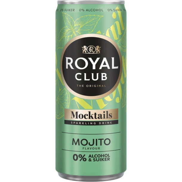 Mocktails Royal Club Mojito 0 Suik Alc Bl 250ml
