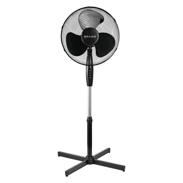 Statiefventilator Brasq F300 Ã¿ 40cm Zwart
