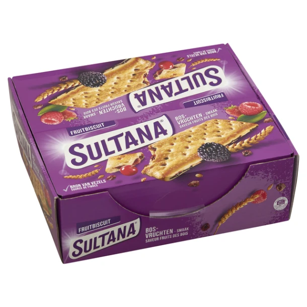 Fruitbiscuit Sultana Bosvruchten 3 Pack
