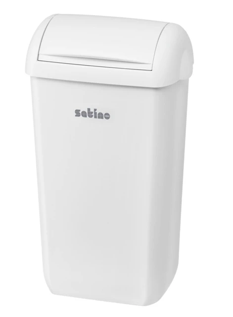 Dameshygiënebak Satino 23 liter wit 332590