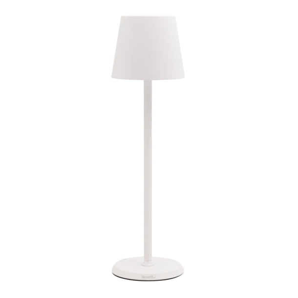 Tafellamp Securit Feline LED oplaadbaar dimbaar wit