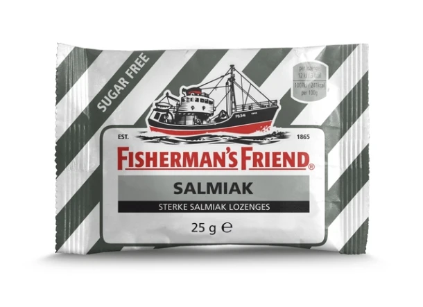 Keelpastilles Fishermans Friend Salmiak Suikervrij