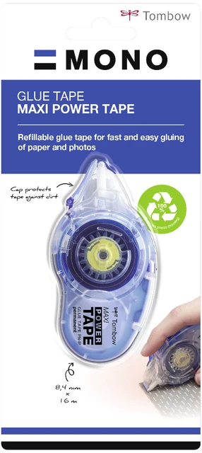 Lijmroller Tombow Mono Navulbaar 8.4mmx16m