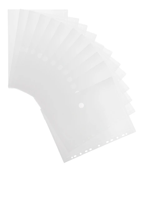 Enveloptas Djois Cc A4 Horizontaal Geperf Trans