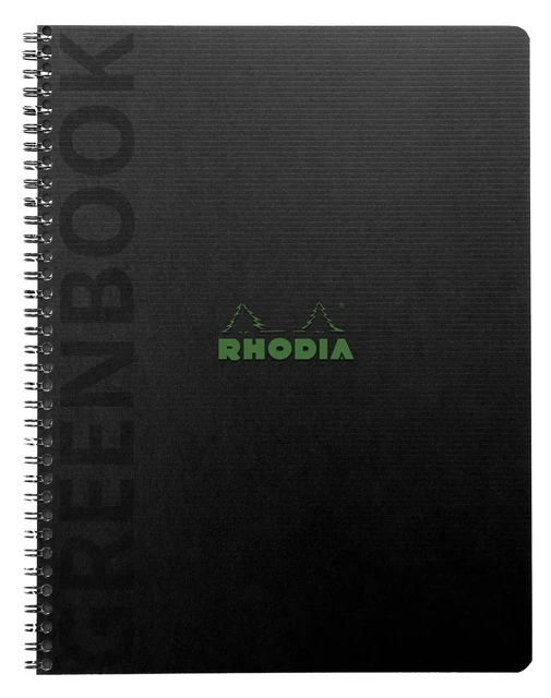 Notitieboek Rhodia Greenbook Recycled A5+ Lijn Sc
