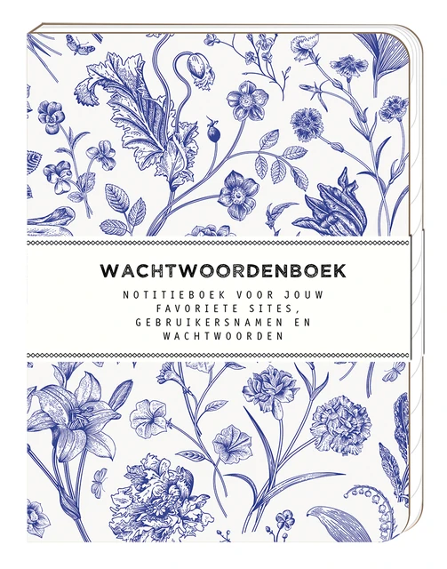Wachtwoordenboek Interstat 120x160mm Dutch Blue