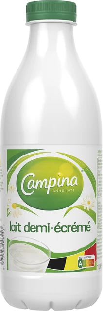 Melk Campina Halfvol Petfles Houdbaar 1 Liter