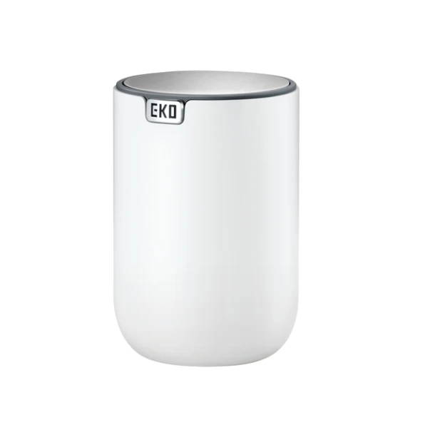 Afvalbak Eko Fandy 2 Tafelmodel Swingdeksel Wit