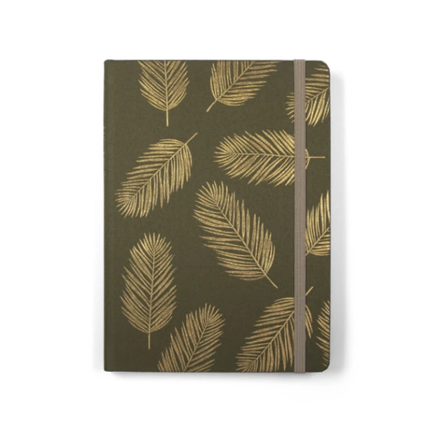 Notitieboek Paperclip Freestyle fabrick A5 96vel 100gr lijn