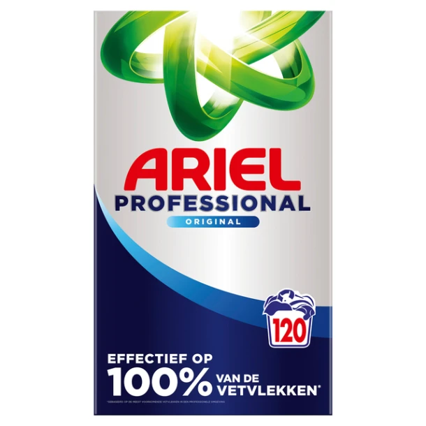 Wasmiddel Ariel Prof Regular Poeder 120 Scoops