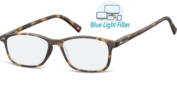 Leesbril Montana +2.00 dpt blue light filter turtle