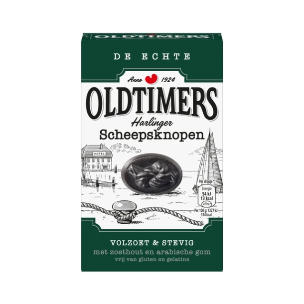 Drop Oldtimers Scheepsknopen Doos 235gr